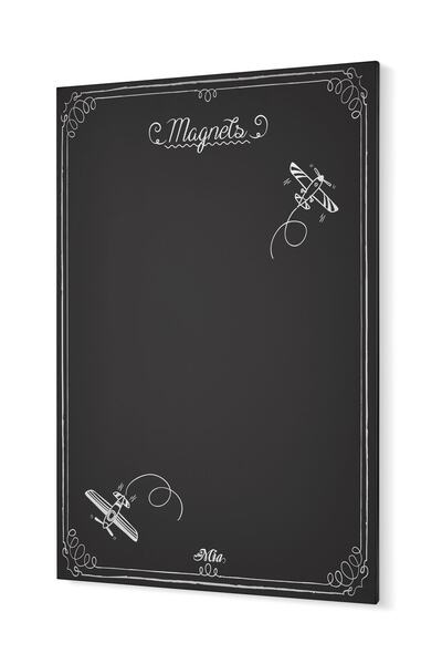 The Mia Magnet Panosu Siyah - 70 X 50 Cm
