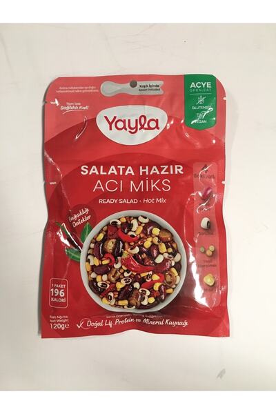 Yayla Salata Hazır Acı Miks 120 Gr