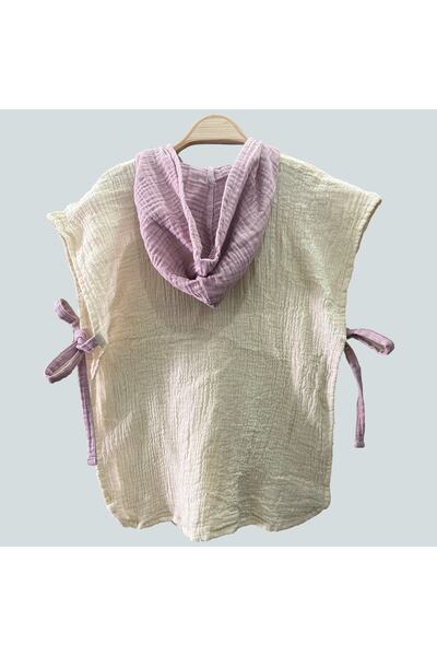 Ninna Kids Baby & Kids Puffy Muslin Poncho