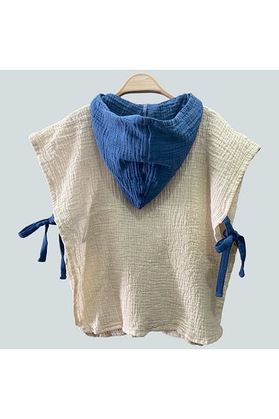 Ninna Kids Baby & Kids Puffy Muslin Poncho