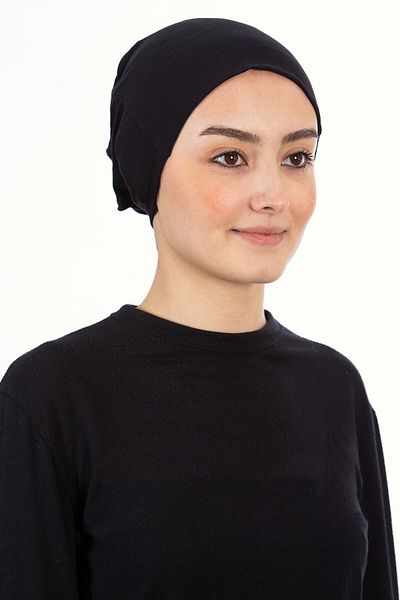 Vivals Women's Non-Slip Black Bonnet