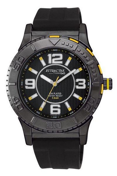 Q&Q Silicone Men's Wristwatch Pda34