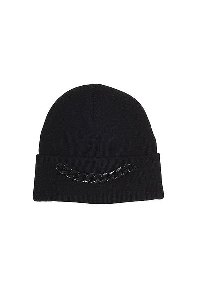 Fonem Women's Chain Chain Beret Fo 2670 Black