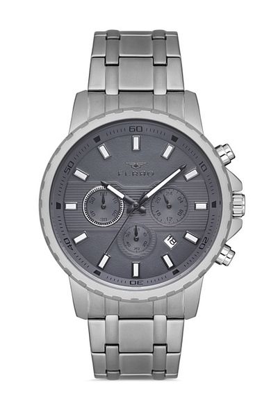 FERRO Gray Steel Cord Men's Wristwatch Fm11167a-u Fm11167a-u