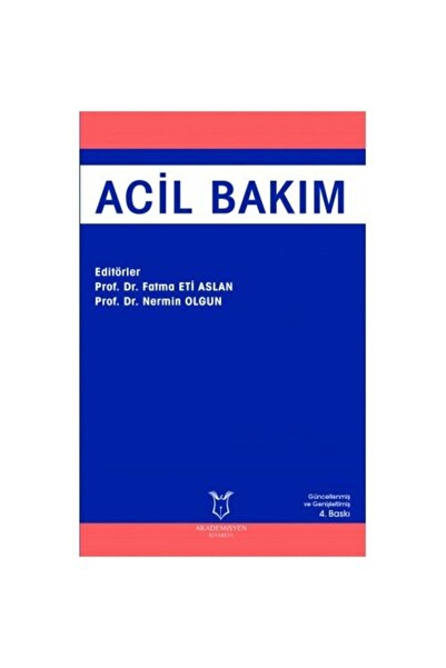 Akademisyen Kitabevi Acil Bakım