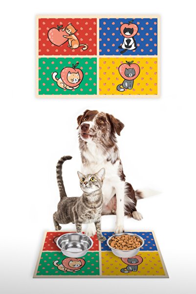 Vagonik سجادة طعام مزخرفة مطبوعة رقمية متعددة الأغراض