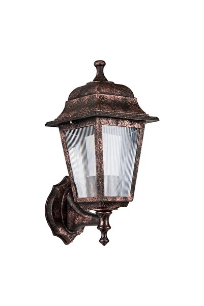 Genel Markalar Dekoratif Optik Kare Bakır Duvar Armatür Aplik 20cm X 39cm