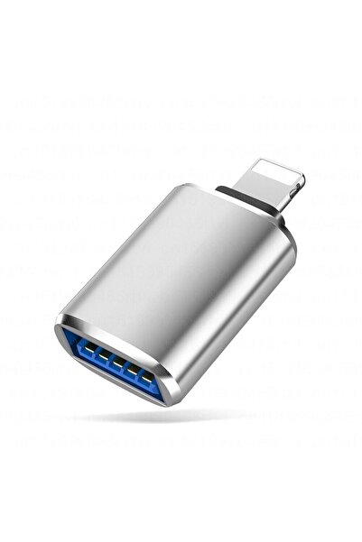 Qiqoox Lightning To Usb Dönüştürücü Otg Flash Bellek Şarj Veri Aktarım Adaptö...