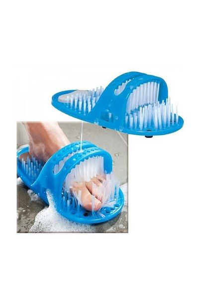 CMT Easy Feet Bathroom Foot Washing Massage Slippers Pumice Stone Foot File