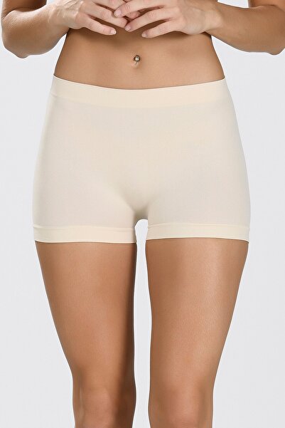 Lorelm Dikişsiz Iz Yapmayan Kısa Şort Jüpon Micro Seamless