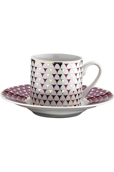 Kütahya Porselen Dream 77512 pattern coffee cup set
