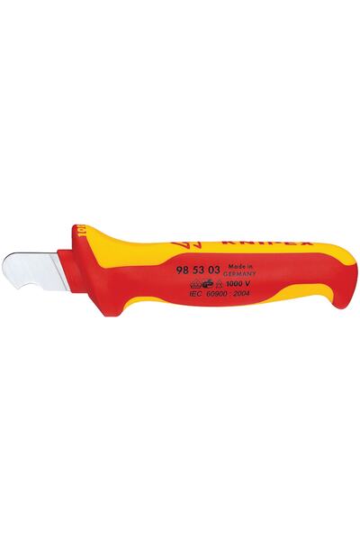 Knipex 98 53 03 Vde Izoleli Kablo Sıyırma Bıçagı