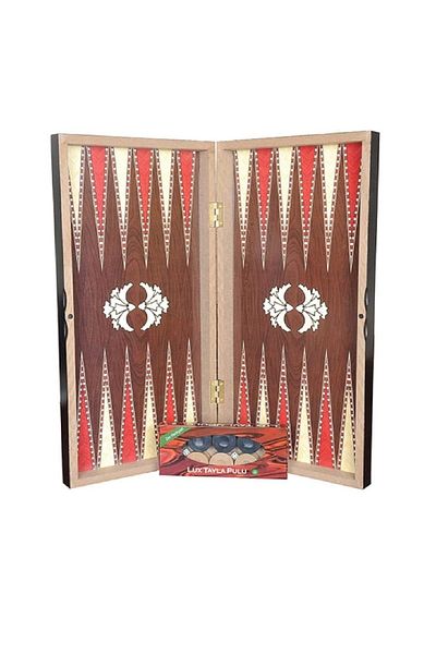 Miajima Classic Backgammon Set Large Size Backgammon
