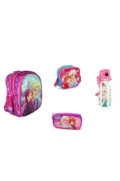 GENC DIJITAL BASKI Set roz Frozen (4 bucăți)
