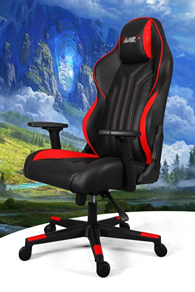 GAMERX Cerberus Kırmızı Oyuncu Koltuğu