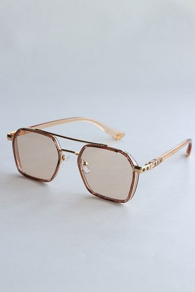 Juaste Light Brown Sunglasses