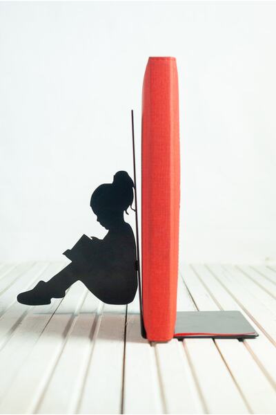 AS DESİGN Special Design Decorative Shelf Organizer - Home Gift - Metal Book ...