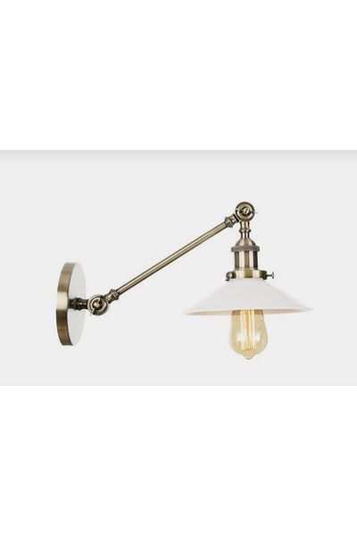 demet habek mylights Mylights Copper Antique Wired Wall Sconce Bedside Reading Lamp