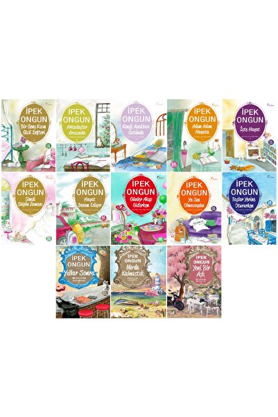 Artemis Yayınları Bir Genç Kızın Gizli Defteri 13 Kitap Set - Ipek Ongun