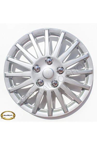 Honda City 15"inç Kırılmaz 4 Adet 1 Takım Gri Jant Kapağı