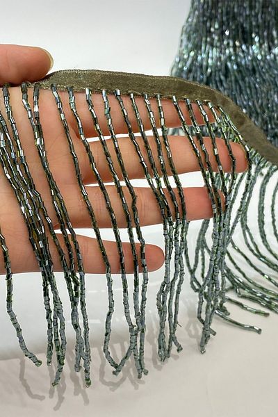 Hobigram Φούντα με πράσινες χάντρες λαδιού 15 cm – Ειδικό σχέδιο, αξεσουάρ, ποιοτική παραγωγή, εντυπωσιακό στυλ