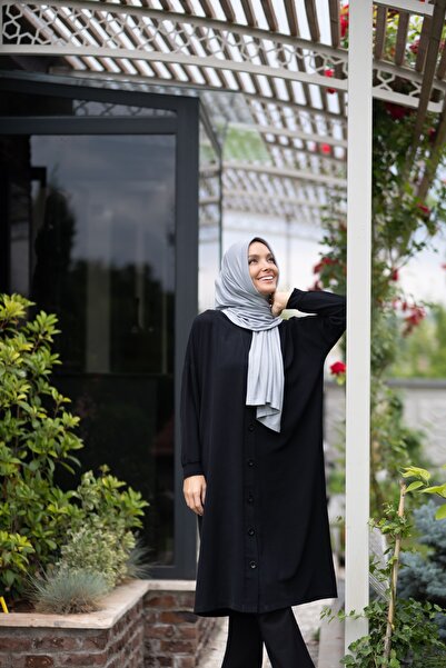 ELANS Combed Cotton Ready Shawl Stone Gray