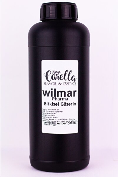 JACOS Wilmar Bitkisel Gliserin %99.8 Saflığında - Ithal 1 Litre
