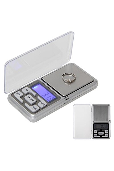 Genel Markalar Dijital Hassas Elektronik Cep Terazi Tartı 500 Gr 0.01 Gr