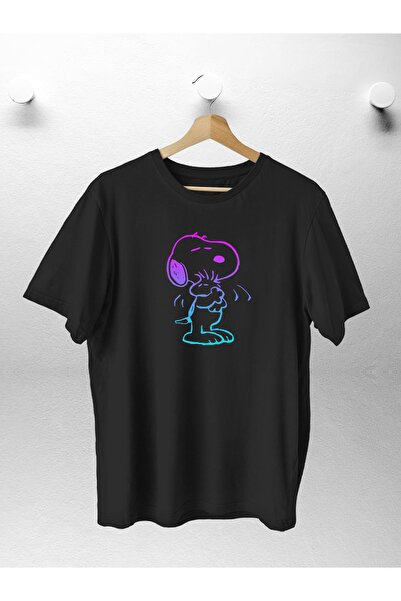 BM FASHION SHOP Μπλουζάκι με πολύχρωμη στάμπα Snoppy