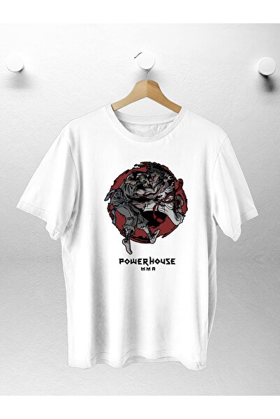 Generic Brand Majica sa štampanim motivom Power House, veće veličine