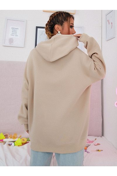Machetta Hooded California Printed Oversize Sweatsihrt