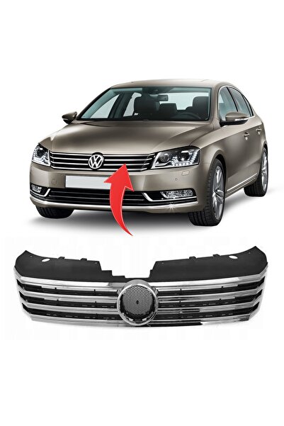 Genel Markalar VW PASSAT B7 2011-2015 UYUMLU  ÖN PANJUR SİYAH 3AA853651