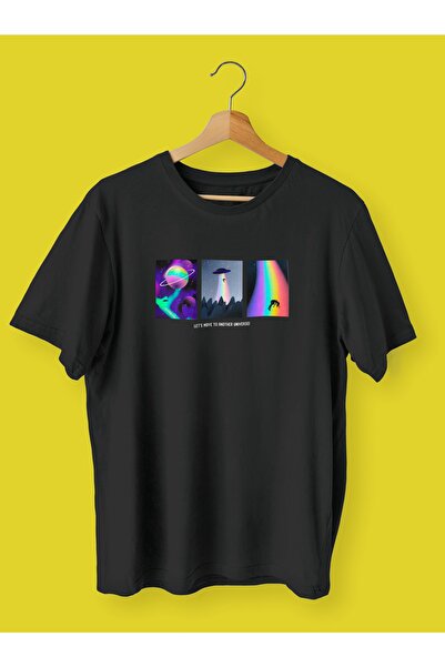 Fanciful Ας πάμε στο άλλο μέρος Space Universe Printed Regular Fit Regular Fi...
