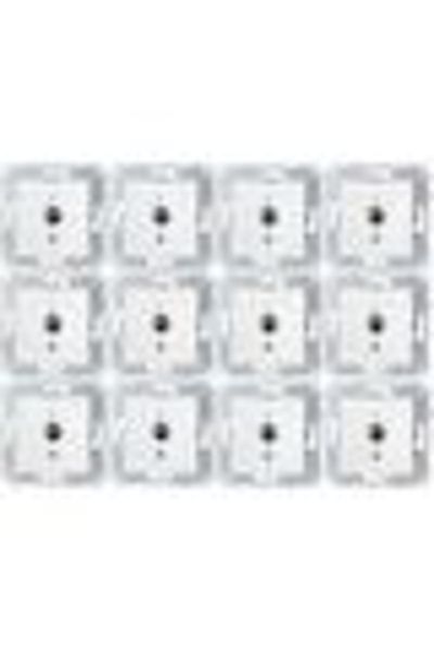 VİKO Karre - Meridian 12 Pieces Satellite Socket with F Connector - Frameless