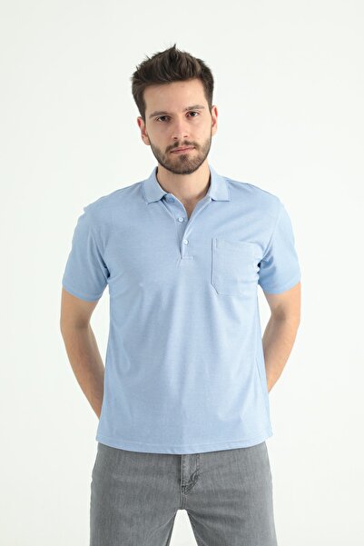 ModaPlaza Чоловіча футболка з коміром-поло 1001