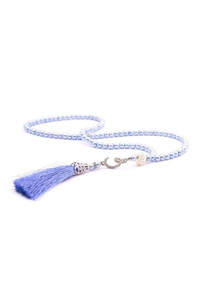 BiTon Toptan Rozariu cu ciucuri de lux Blue Pearl