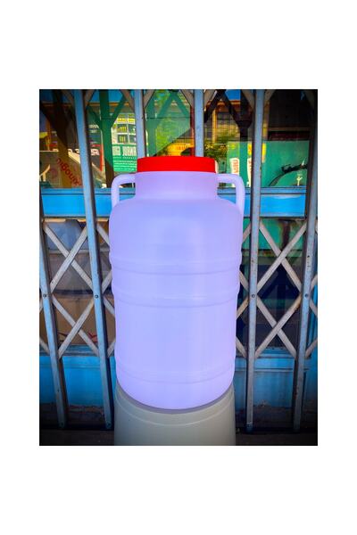 cansares Barrel Canister 38 Liter Water Can Storage Canister Camping Canister Pet Canister Multi-Purpose Polyethylene Pet Canister