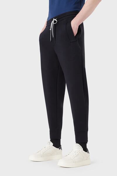 Emporio Armani بنطال رياضي بحزام خصر مطاطي بشعار مناسب للرجال 8n1p92 1jhsz 092