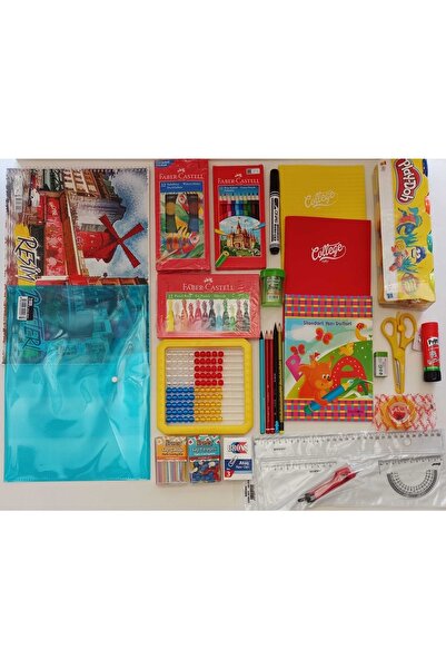 Faber Castell 1. Sınıf Okul Ihtiyaç Kırtasiye Seti 4