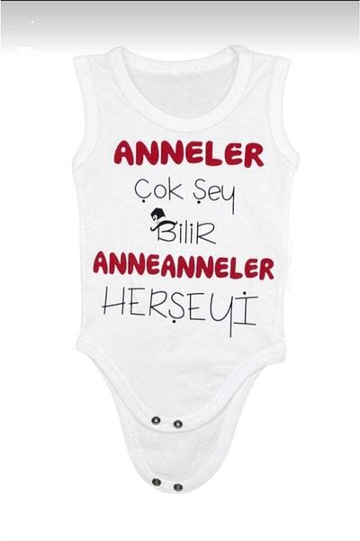 ESES BEBE Baby Snapback Bodysuit Mothers Know Too Much Grandmothers Have It All Written