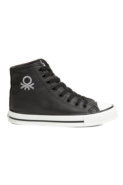 Benetton Negru - Pantofi sport pentru femei Zenne Bn-30727