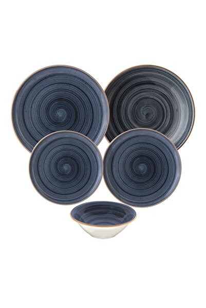 Bonna Porselen Dusk Gourmet 25 Parça Yemek Seti