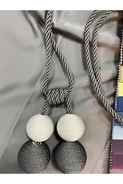 Genel Markalar Perde Aksesuarı Fon Perde Broçolu