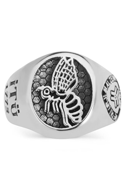 Anı Yüzük Gümüş I.t.ü Metalurji Ve Malzeme Mühendisliği Yüzüğü