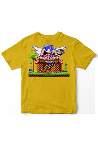 GALASHOP تي شيرت Sonic The Hedgehog - Sega للجنسين 4