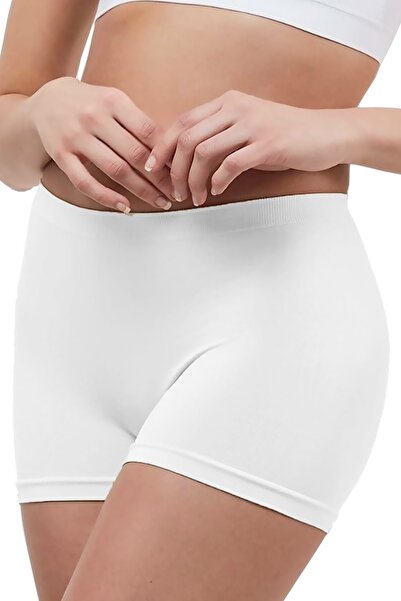 Lorelm Iz Yapmayan Dikişsiz Seamless Boxer Şort Kısa Mini Iç Göstermez