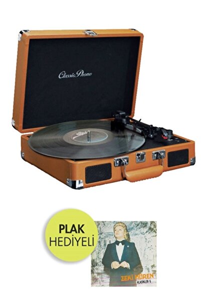 Genel Markalar Pikap - Classic Phono Tt-10 (zeki Müren Klasikler 5 Plak Hediyeli)