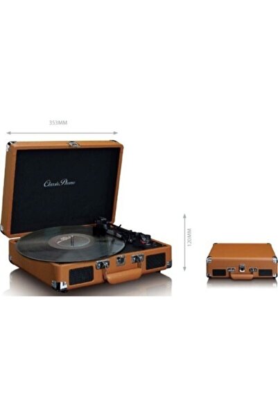 Genel Markalar Pikap - Classic Phono Tt-10 (zeki Müren Klasikler 5 Plak Hediyeli)