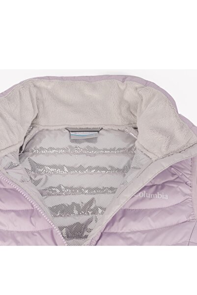 Columbia White Out Omni Heat Lila Kadın Yelek