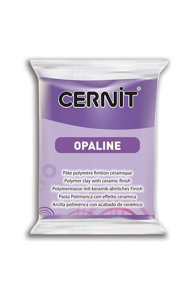 Cernit : Opaline Ceramic Look Polymer Clay: 56 Gr: Violet